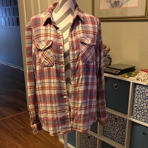 Overland Plaid Button-Up Shirt
